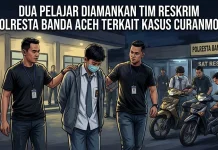 Dua Pelajar di Banda Aceh Terjerat Kasus Curanmor