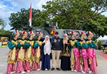 Sabang Tampilkan Tari Samhita di Indonesia Fest HUT TNI ke-81