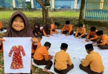 SDIT Al-Fath Sabang Kenalkan Batik kepada Siswa sejak Dini