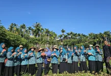 TP PKK Sabang Panen Raya Semangka di Gampong Cot Abeuk