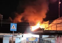 Kebakaran Hanguskan Dua Rumah di Kemili Aceh Tengah.