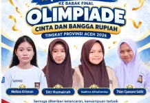 SMAN 1 Sabang Loloskan Empat Siswi ke Final Olimpiade Rupiah