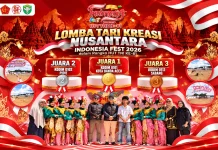 Sabang Raih Juara 3 Lomba Tari Kreasi Nusantara Indonesia Fest 2026