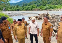 Wagub Aceh Tinjau Irigasi Seunong, Dorong Percepatan Penanganan