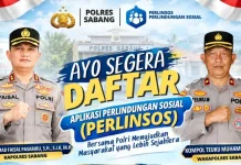 Polres Sabang Ajak Masyarakat Manfaatkan Aplikasi Perlinsos Digital
