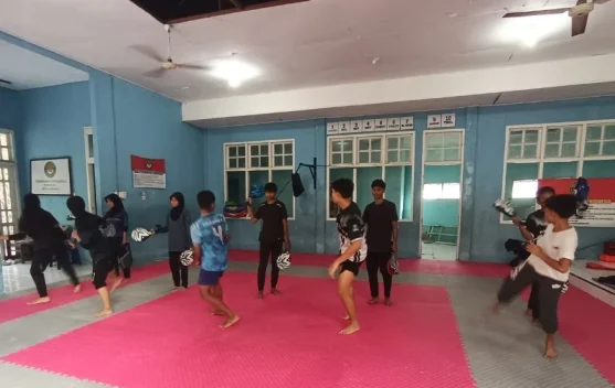 Atlet Taekwondo Sabang Tetap Berlatih saat Ramadan