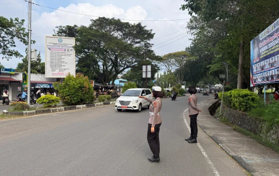Polres Sabang Amankan Aktivitas Masyarakat Berburu Takjil Ramadan