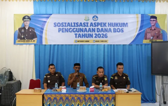 Penerangan Hukum Dana BOS, Kejari Sabang Edukasi Tenaga Pendidik