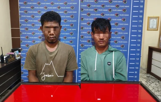 Polres Sabang Tangkap Dua Terduga Penyalahguna Sabu