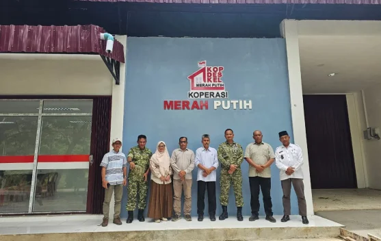 Dandim Sabang: Tiga Koperasi Merah Putih Rampung, Sembilan Titik Lain Tuntas Agustu