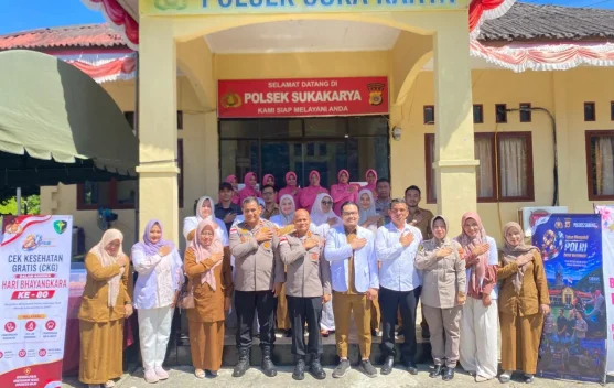 Polres Sabang Gelar Pemeriksaan Kesehatan Gratis untuk 535 Warga
