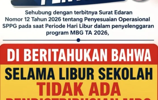 Distribusi MBG di Sabang Dihentikan sementara saat Libur Sekolah