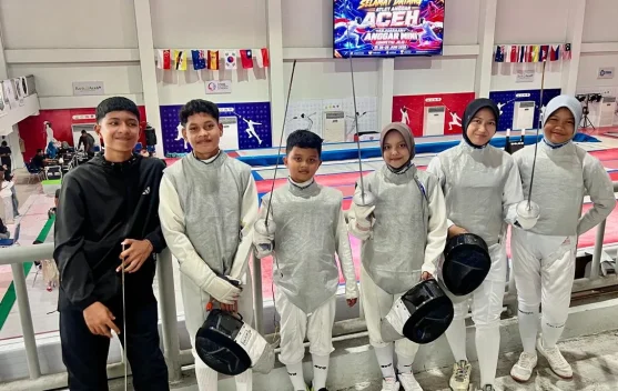 Atlet Anggar Sabang Sabet Enam Medali pada Mini Kompetisi Jilid I