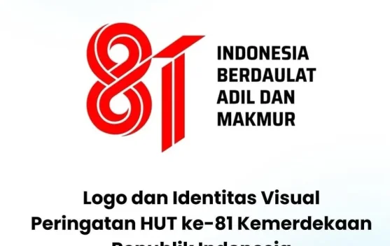Pemerintah Resmi Luncurkan Logo HUT Kemerdekaan RI ke 81