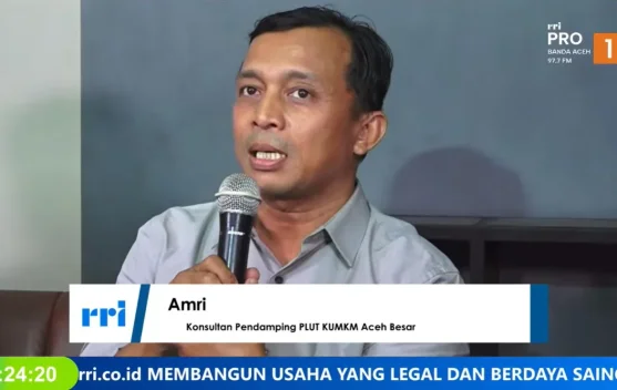 PLUT Aceh Besar Bantu UMKM Urus Legalitas