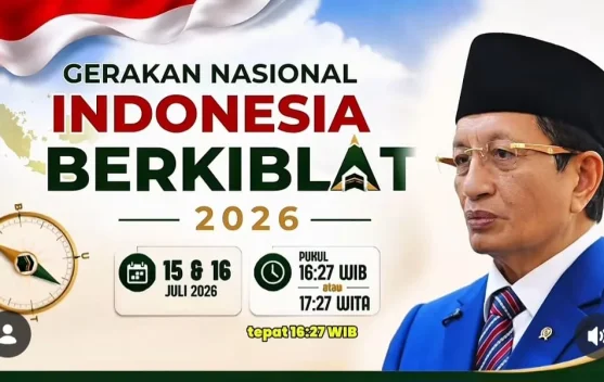 Rashdul Qiblah 2026, Kemenag ajak Umat Islam Cek Arah Kiblat