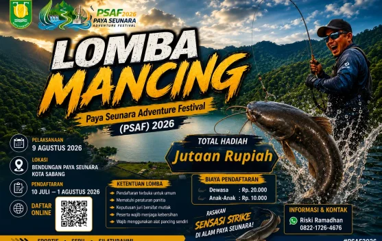 Lomba Mancing PSAF 2026 Akan Digelar 9 Agustus