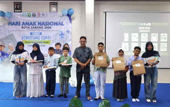 Puluhan Siswa SD/MI Meriahkan Lomba Berhitung Cepat HAN 2026