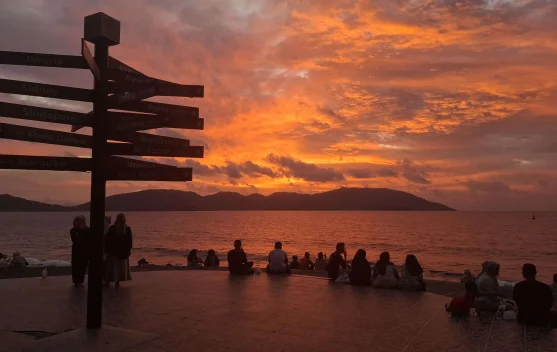 Paduan Sunset dan Wisata Sejarah, Pesona Sabang Fair di Kala Senja