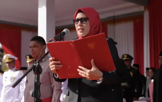 Ketua DPRK Sabang Bacakan Teks Proklamasi pada HUT ke-81 RI