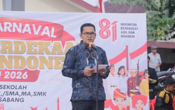 Puluhan Sekolah di Sabang Meriahkan Pawai Karnaval HUT ke-81 RI