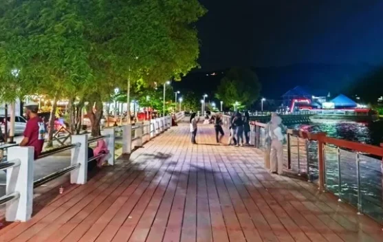 Suasana Kota Sabang setelah Jam 10 Malam