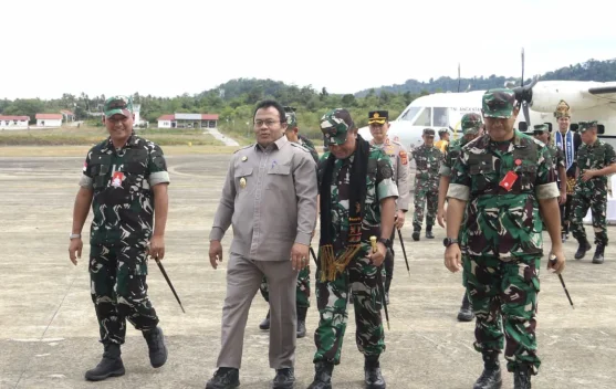Wali Kota Sabang Sambut Kunjungan Kerja Pangkosek I