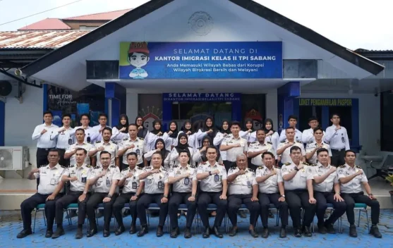 Imigrasi Sabang Tegaskan Komitmen Berikan Pelayanan Bersih dan Berintegritas