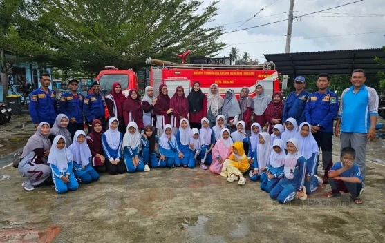 SD Negeri 20 Sabang Edukasi Siswa Cegah Kebakaran sejak Dini