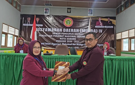Isniwandi Nahkodai PPNI Sabang, Fokus Perkuat Organisasi dan Peluang Kerja Perawa
