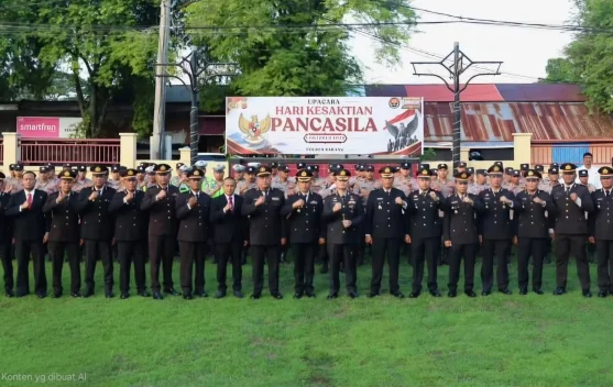 Hari Kesaktian Pancasila, Kapolres Sabang Tekankan Soliditas Personel