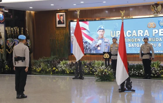 Polri Lepas 140 Personel FPU 8 MINUSCA ke Misi Perdamaian PBB
