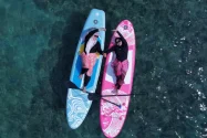 Sensasi Paddle Board di Sabang Tetap Ramai Peminat