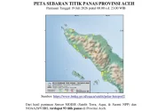 Suhu Udara di Aceh Meningkat, BMKG Deteksi 93 Titik Panas