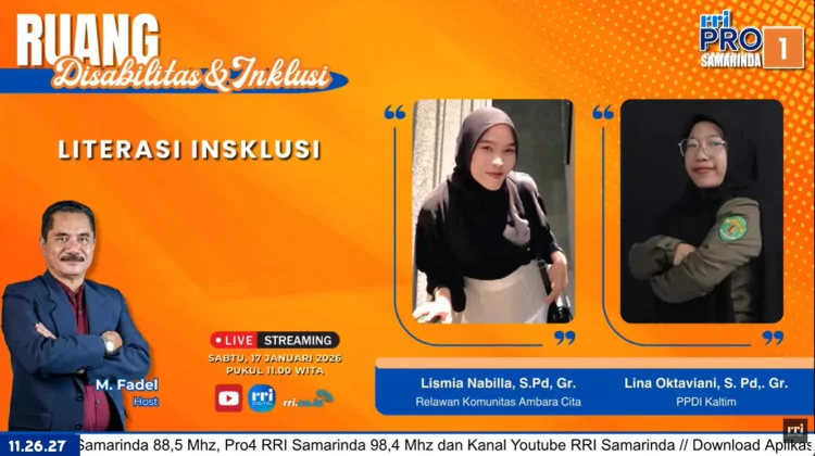 Literasi Inklusi, Harapan untuk Masa Depan Kaltim