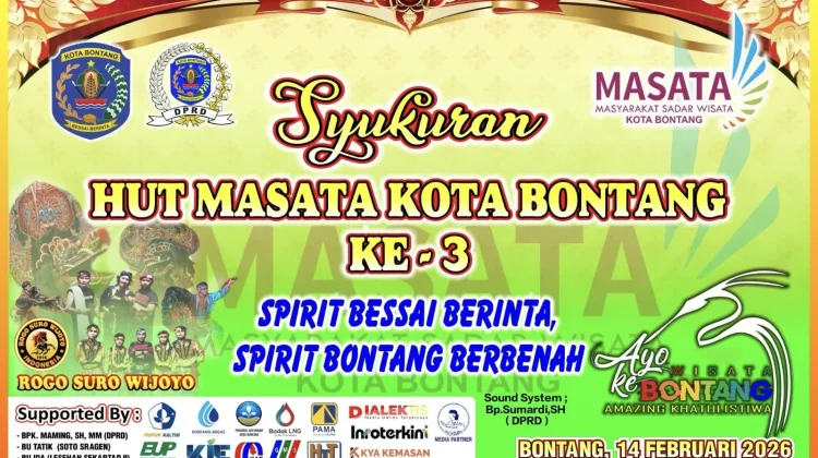 Rayakan HUT Ke-3, MASATA Bontang Dorong Semangat Kolaborasi