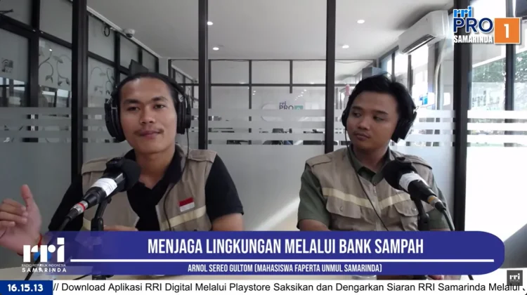 Mahasiswa Unmul Inisiasi Bank Sampah, Bangun Kesadaran Lingkungan sejak Dini