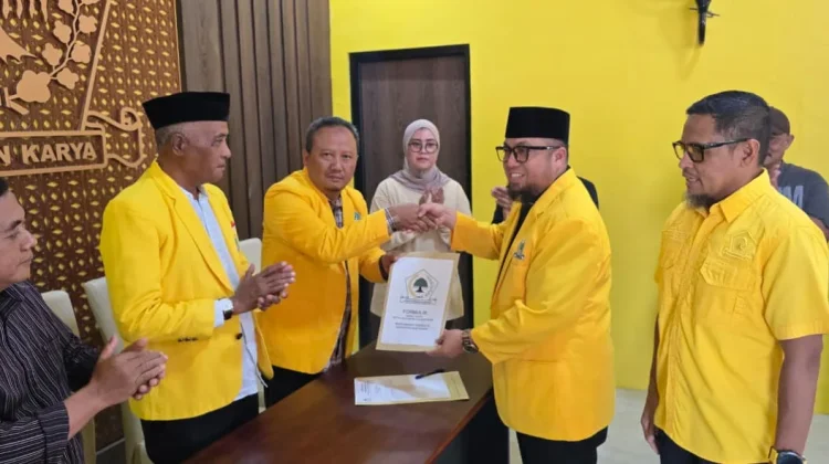 Ikhwan Antasari, Calon Tunggal Pemilihan Ketua DPD Golkar Paser