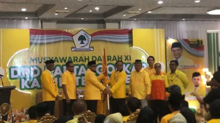 Terpilih Aklamasi, Ikhwan Antasari Kembali Nahkodai Golkar Paser