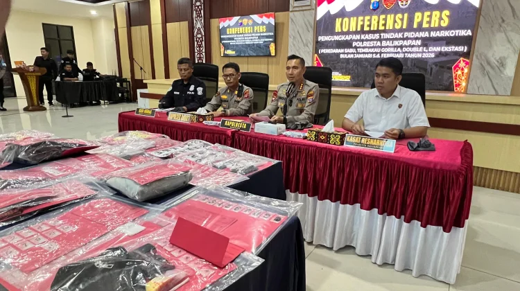 Polresta Balikpapan: Mayoritas Tersangka Narkoba Balikpapan Berasal dari Gen Z