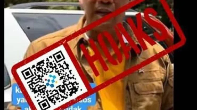 [HOAKS] Menkeu Purbaya Yudhi Sadewa Ancam Menindak Kades yang Sunat Bansos