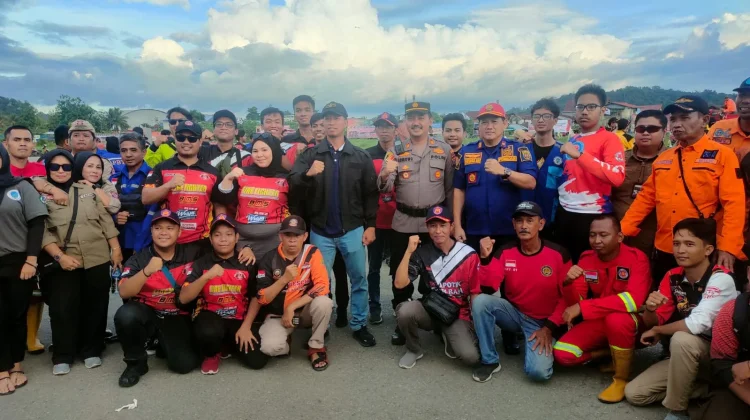 Relawan ITS Komitmen Bantu Polresta Samarinda Jaga Kondusivitas Kota