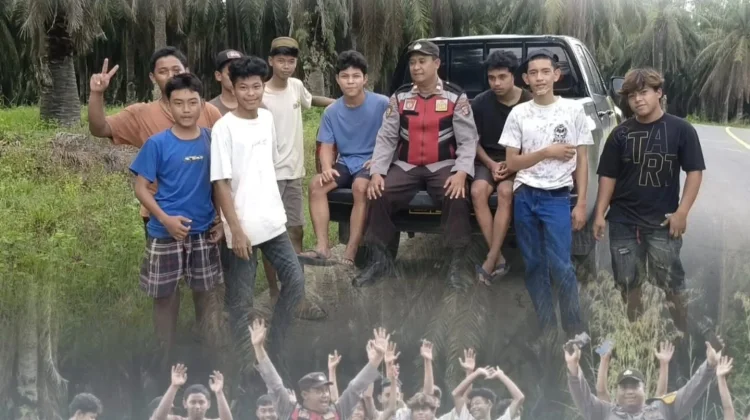 Polsek Paser Belengkong Patroli jelang Berbuka