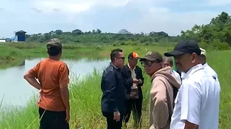 DPRD Samarinda Tinjau Kolam Retensi Pampang, Pastikan Konektivitas Drainase