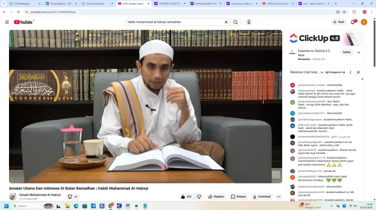 Amalan Utama Bulan Ramadan Habib Muhammad Al-Habsyi