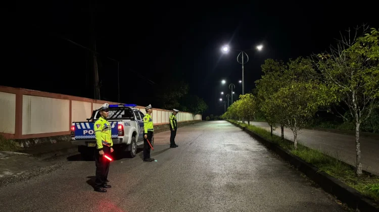 Satlantas Polres Paser Intensif Cegah Balap Liar Ramadan