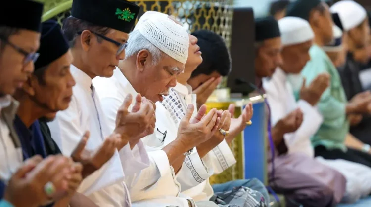 Momen Nuzulul Quran Nasional terlaksana di Masjid IKN.