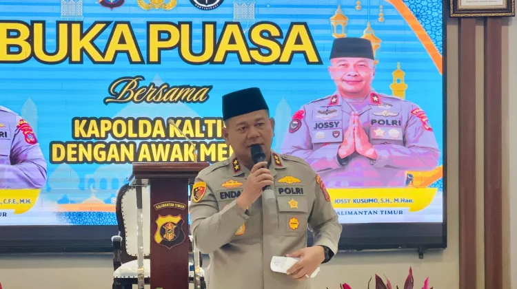 Polda Kaltim Gelar Buka Puasa Bersama Insan Pers, Perkuat Sinergi Informasi Publik