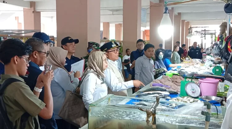 Sidak Pasar Baqa, Pemkot Samarinda Pantau Kenaikan Harga Komoditas Pangan