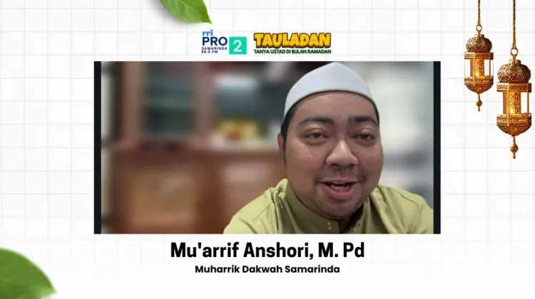 Uztaz Mu'arrif Anshori: I'tikaf Jadi Ikhtiar Meraih Lailatul Qadar